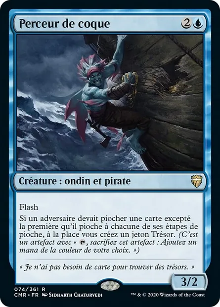 Perceur de coque, carte Magic CMR 74 — extension Commander Legends