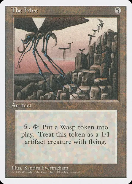 The Hive, Magic card 4ED 351 — Fourth Edition set