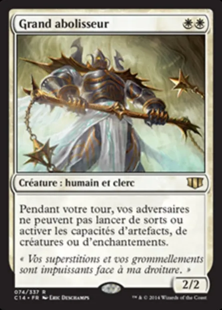 Grand abolisseur, carte Magic C14 74 — extension Commander 2014