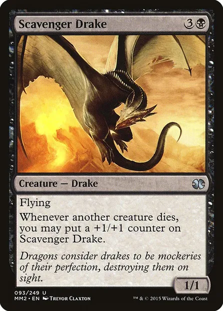 Scavenger Drake, Magic card MM2 93 — Modern Masters 2015 set