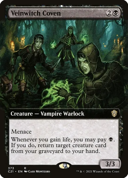 Veinwitch Coven, Magic card C21 373 — Commander 2021 set