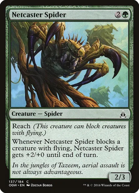 Netcaster Spider, Magic card OGW 137 — Oath of the Gatewatch set