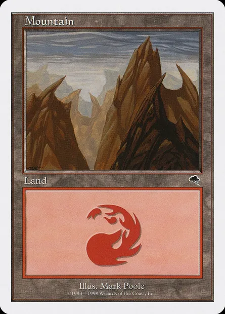Mountain, Magic card BRB 117 — Battle Royale Box Set set