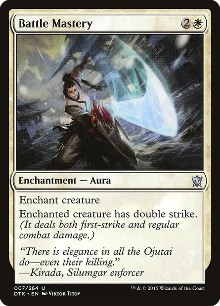 Battle Mastery, Magic card DTK 7 — Dragons of Tarkir set