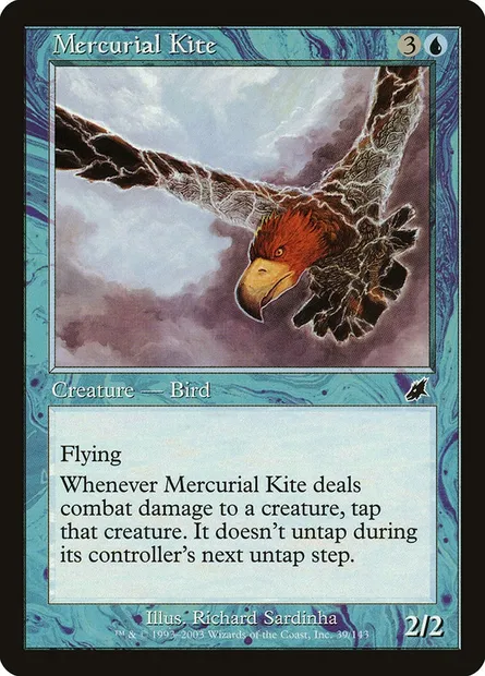 Mercurial Kite, Magic card SCG 39 — Scourge set