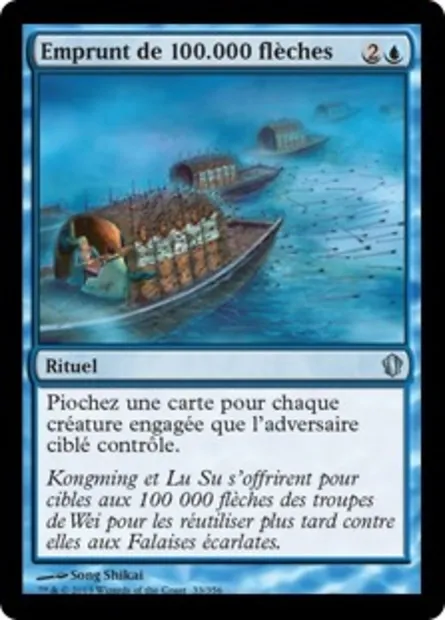 Emprunt de 100 000 flèches, carte Magic C13 33 — extension Commander 2013