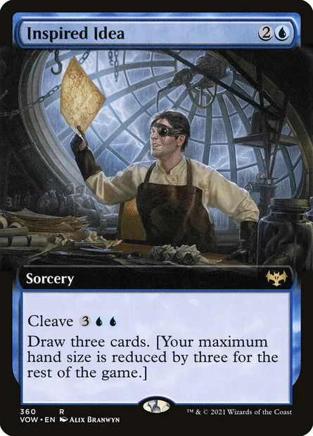 Inspired Idea, Magic card VOW 360 — Innistrad: Crimson Vow set