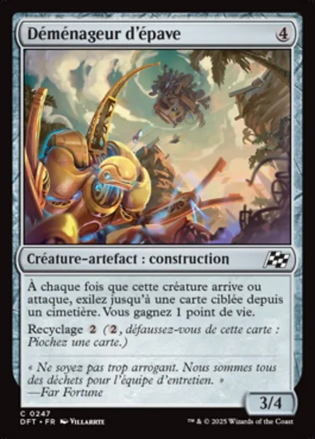 Déménageur d'épave, carte Magic DFT 247 — extension Aetherdrift