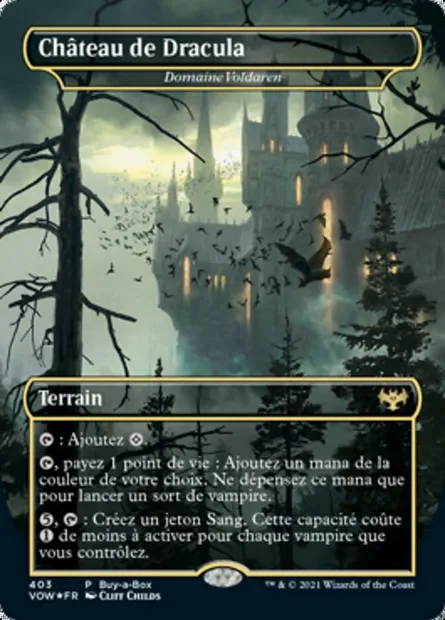 Domaine Voldaren, carte Magic VOW 403 — extension Innistrad : noce écarlate