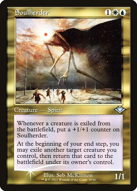 Berger des âmes, carte Magic H1R 30 — extension Modern Horizons 1 Timeshifts