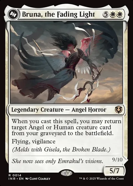 Bruna, the Fading Light, Magic card INR 14 — Innistrad Remastered set