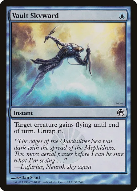 Vault Skyward, Magic card SOM 51 — Scars of Mirrodin set