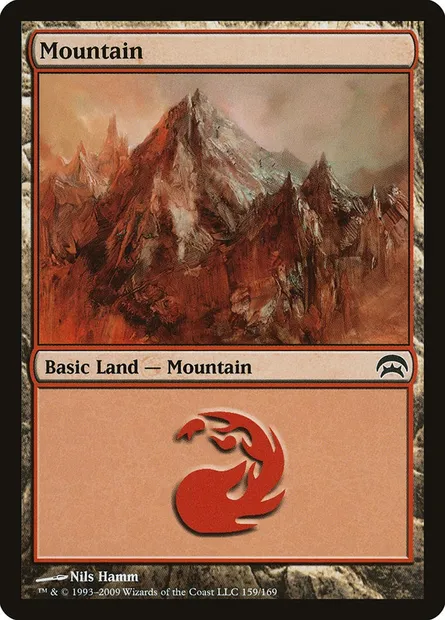Montagne, carte Magic HOP 159 — extension Planechase