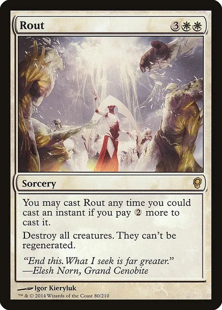 Défaite, carte Magic CNS 80 — extension Conspiration
