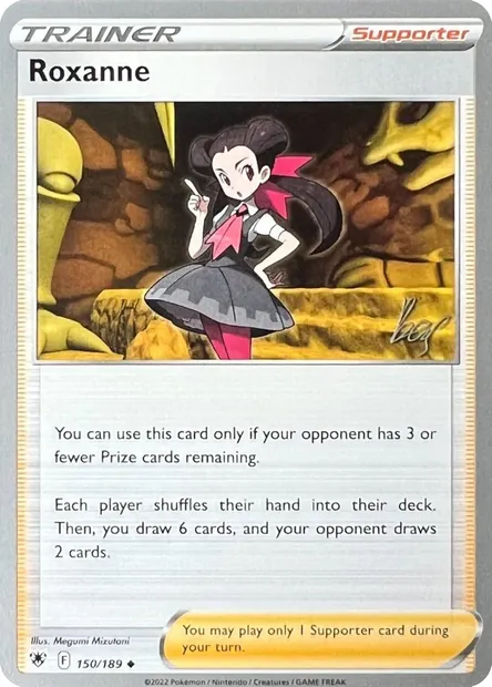 Roxanne, carte Pokémon WCD22 150-7 — extension World Championship Decks 2022