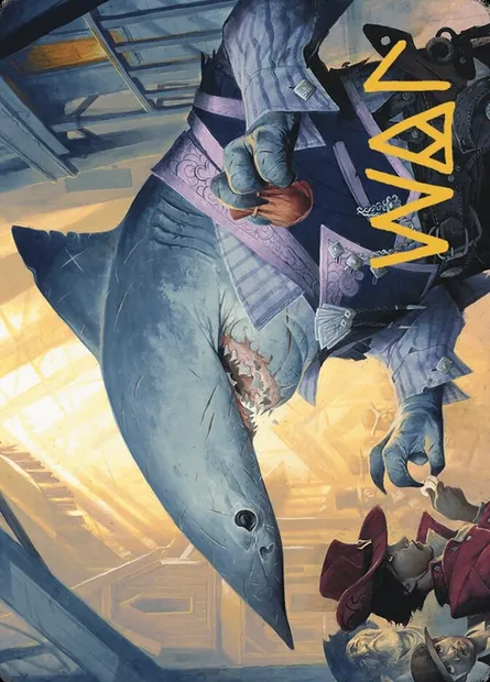 Loan Shark // Loan Shark, Magic card AOTJ 6 — Outlaws of Thunder Junction Art Series set