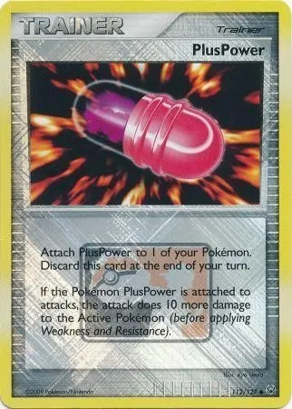PlusPower, carte Pokémon LGP 112 — extension League Promos