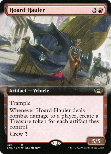 Hoard Hauler, Magic card SNC 424 — Streets of New Capenna set