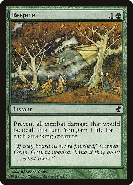 Respite, Magic card CNS 176 — Conspiracy set
