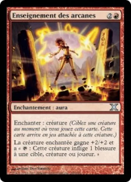 Enseignement des arcanes, carte Magic 10E 188 — extension Dixième édition