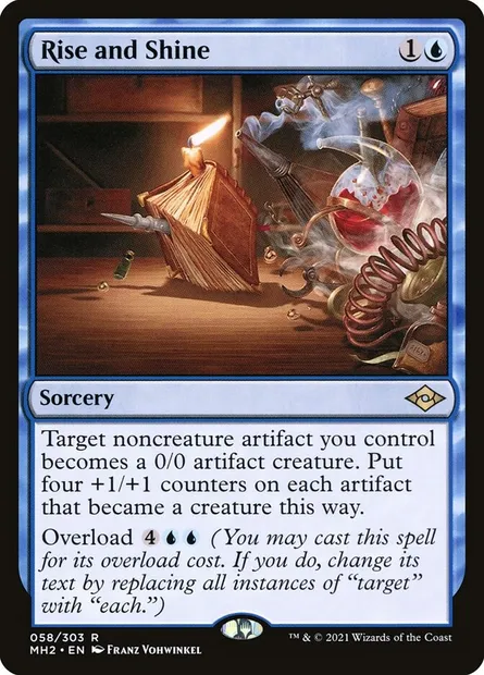 Rise and Shine, Magic card MH2 58 — Modern Horizons 2 set
