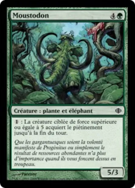 Moustodon, carte Magic ALA 139 — extension Les éclats d'Alara