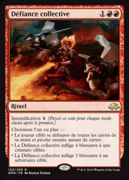 Défiance collective, carte Magic EMN 123 — extension La lune hermétique