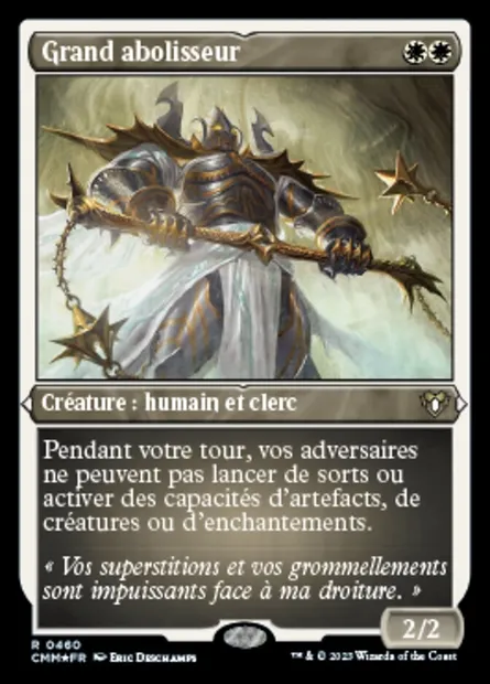 Grand abolisseur, carte Magic CMM 460 — extension Commander Masters