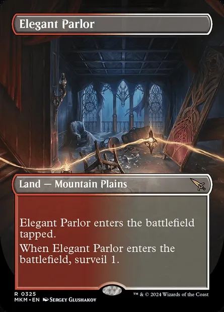 Elegant Parlor, Magic card MKM 325 — Murders at Karlov Manor set