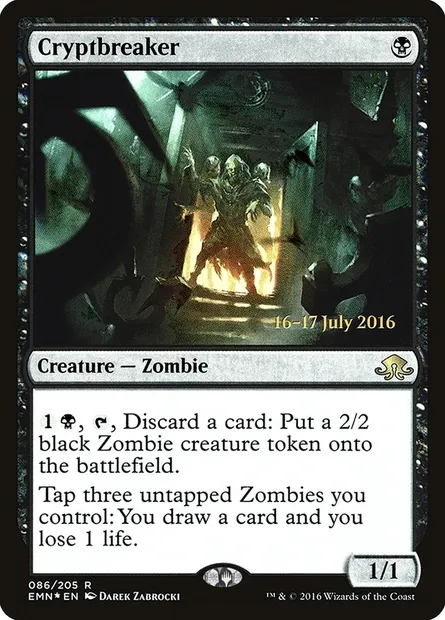 Cryptbreaker, Magic card PEMN 86s — Eldritch Moon Promos set
