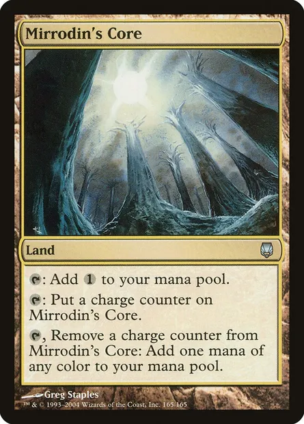 Mirrodin's Core, Magic card DST 165 — Darksteel set