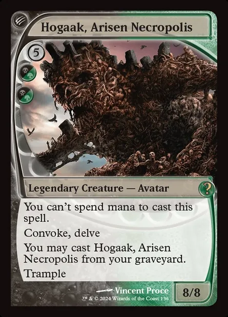 Hogaak, Arisen Necropolis, Magic card MB2 136 — Mystery Booster 2 set