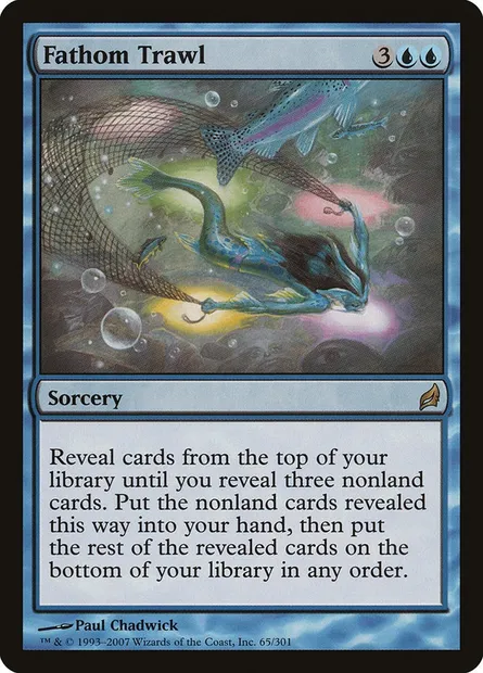 Fathom Trawl, Magic card LRW 65 — Lorwyn set