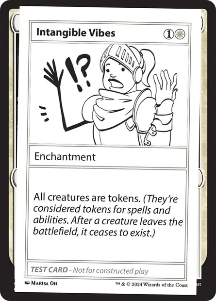 Intangible Vibes, Magic card MB2 516 — Mystery Booster 2 set