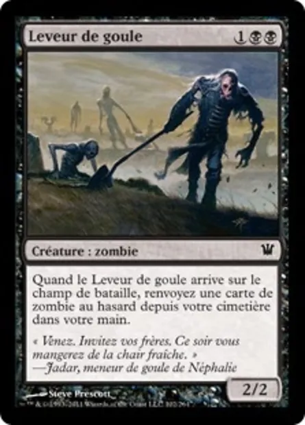 Leveur de goule, carte Magic ISD 102 — extension Innistrad