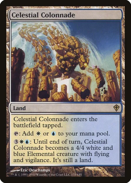 Celestial Colonnade, Magic card WWK 133 — Worldwake set