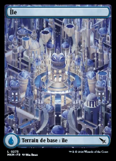 Île, carte Magic MKM 273 — extension Murders at Karlov Manor