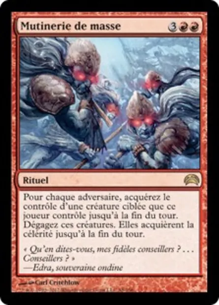 Mutinerie de masse, carte Magic PC2 48 — extension Planechase 2012