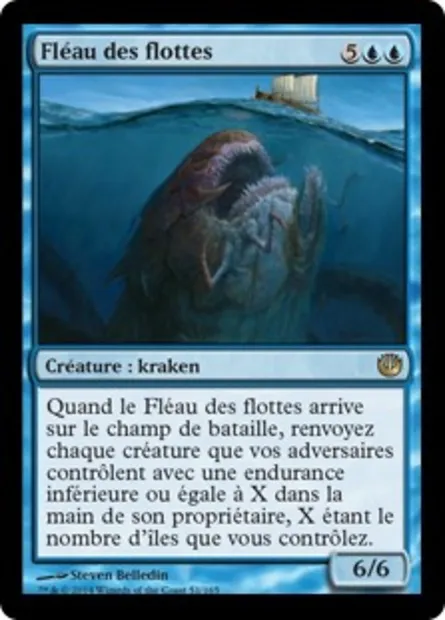 Fléau des flottes, carte Magic JOU 51 — extension Incursion dans Nyx