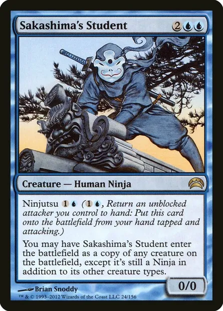 Sakashima's Student, Magic card PC2 24 — Planechase 2012 set