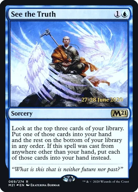 See the Truth, Magic card PM21 69s — Core Set 2021 Promos set