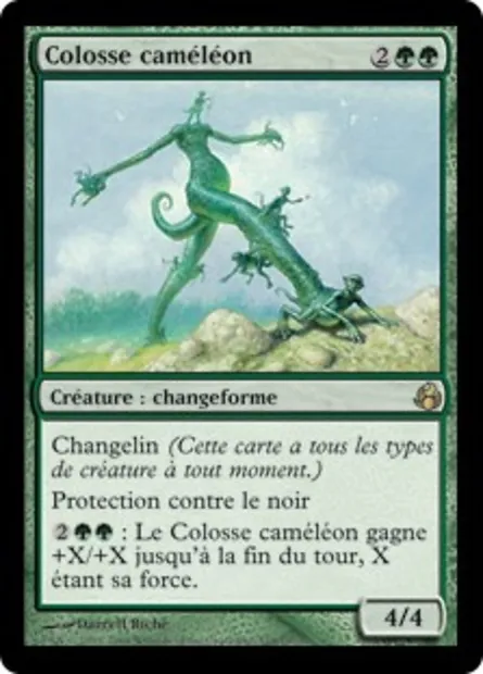 Colosse caméléon, carte Magic MOR 116 — extension Leveciel