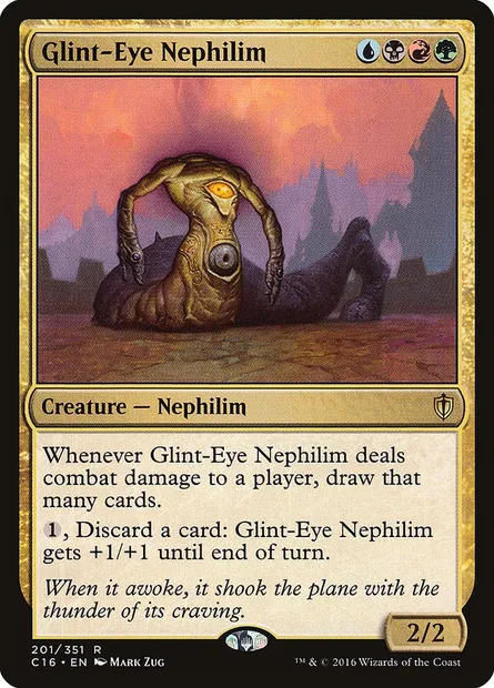 Glint-Eye Nephilim, Magic card C16 201 — Commander 2016 set