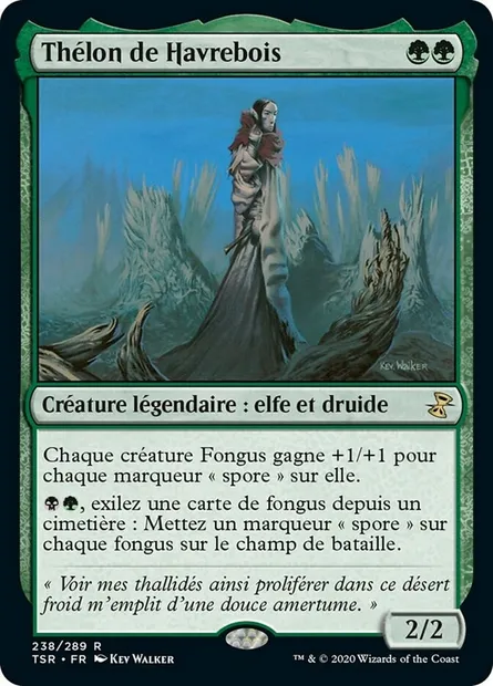 Thélon de Havrebois, carte Magic TSR 238 — extension Spirale Temporelle Remastered