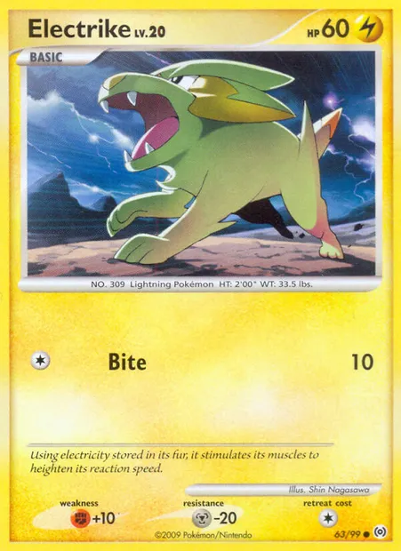 Dynavolt, carte Pokémon AR 63 — extension Arceus