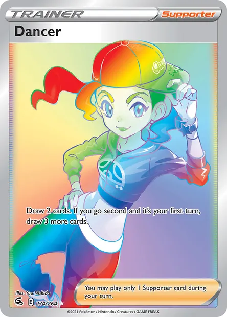 Dancer, Pokémon card FST 274 — Fusion Strike set