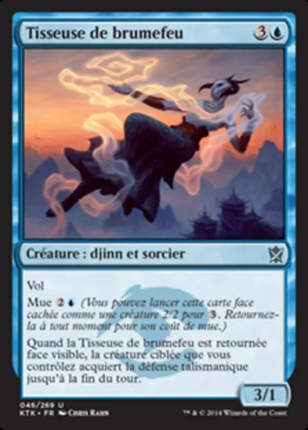 Tisseuse de brumefeu, carte Magic KTK 46 — extension Les Khans de Tarkir