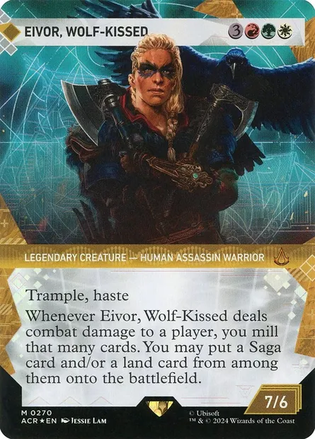 Eivor, Wolf-Kissed, Magic card ACR 270 — Assassin's Creed set