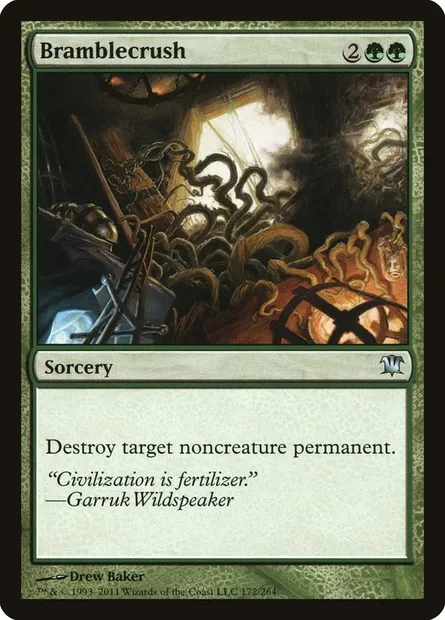 Bramblecrush, Magic card ISD 172 — Innistrad set