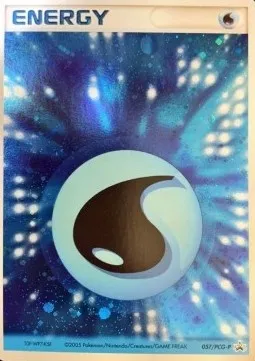 Water Energy, Pokémon card PCG-P 057 — PCG Promos set